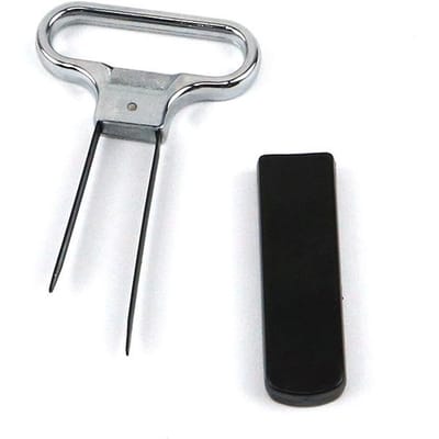 Wijnflesopener Pompen Kurk Kelnerskurkentrekker Uit Gereedschap Handheld Arbeidsbesparend Type Kurken Trekt Foliesnijder Accessoires white