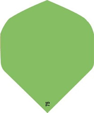 ABC Darts - Dart Flights Light75 Groen - 10 sets (30 stuk)
