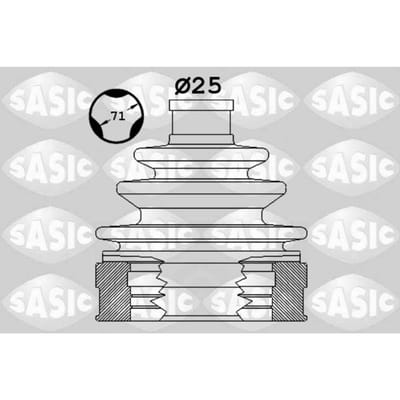 Balgenset, aandrijfas SASIC 1904055