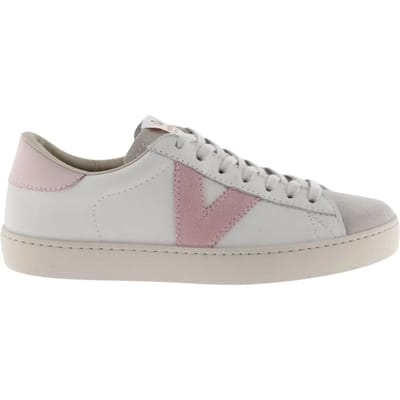 Sportschoenen van Berlijns leer en splitleer Victoria