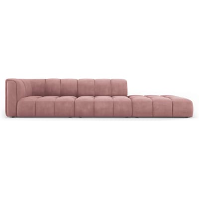 Hoekbank Francesca chenille rechts 4-zits | Milo Casa