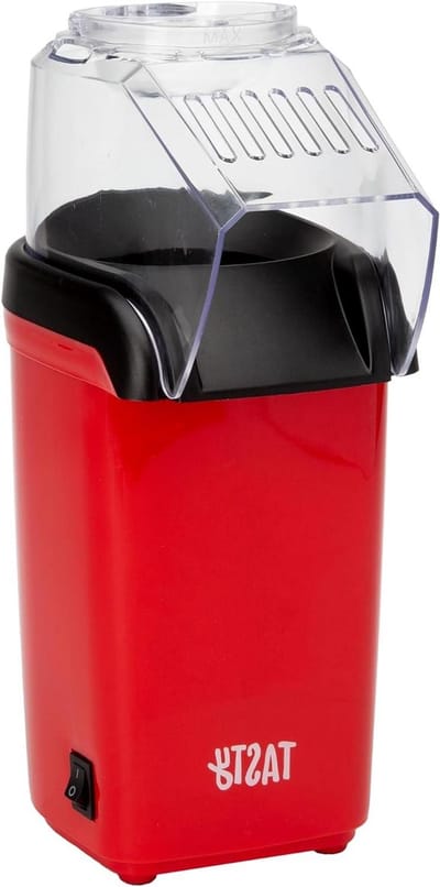 Popcorn Maker - Popcorn Machine - Snacken Thuis - Verse Popcorn Maken - 8 Kopjes - Rood