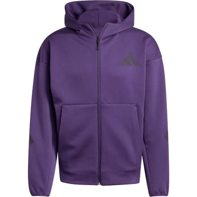 Adidas Sportswear Unisex Z.n.e. Full-zip Hooded Track Jacket Size: M | Sports Jackets Outlet | Unisex | Paars
