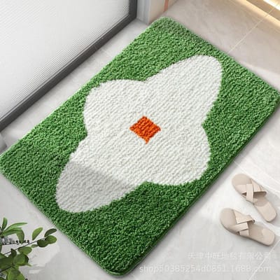 Cartoon Imitatie Kasjmier Vloermat Badkamer Absorberend Toiletdeur Entree Antislip Mat Slaapkamer Tapijt Deurmat Vloermat Huishoudelijk 60 * 90 Thickened (imitation cashmere)