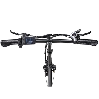 SINOHON C20 Opvouwbare Handige Elektrische Fiets Met Zadel 250W Heren E-Ebike 36V18Ah Batterij 20 Inch Dikke Banden Dames Handige Elektrische Fiets grijs
