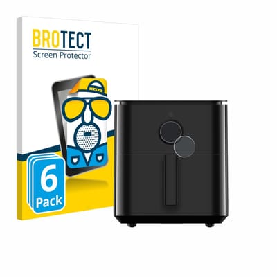 BROTECT - Screenprotector voor Xiaomi Air Fryer 6.5 L - Folie Beschermfolie matte 6 Stuks