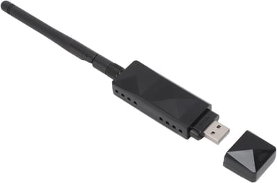 Draadloze Wifi Adapter - Netwerkkaart USB - Snel Internet - Hoge Snelheid 150 Mbps - 2DBI Antenne - Zwart