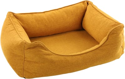 Flamingo Ziva - Mand Honden - Mand Ziva Rechthoekig + Rits Okergeel 65x50x20cm - 1st - 136693 - 1st