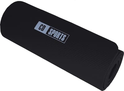 CalmaDragon 85611 Yoga Mat NBR Antislip Mat Ideaal voor Pilates Oefeningen Fitness Gymnastiekstrepen 180x60x1cm