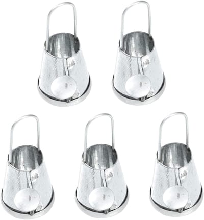 Miniatuur Gieter - Decoratie Waterkan - Miniatuur Decoratie - Levensechte Afwerking - 4 x 1.7 x 1.7 cm - Zilver
