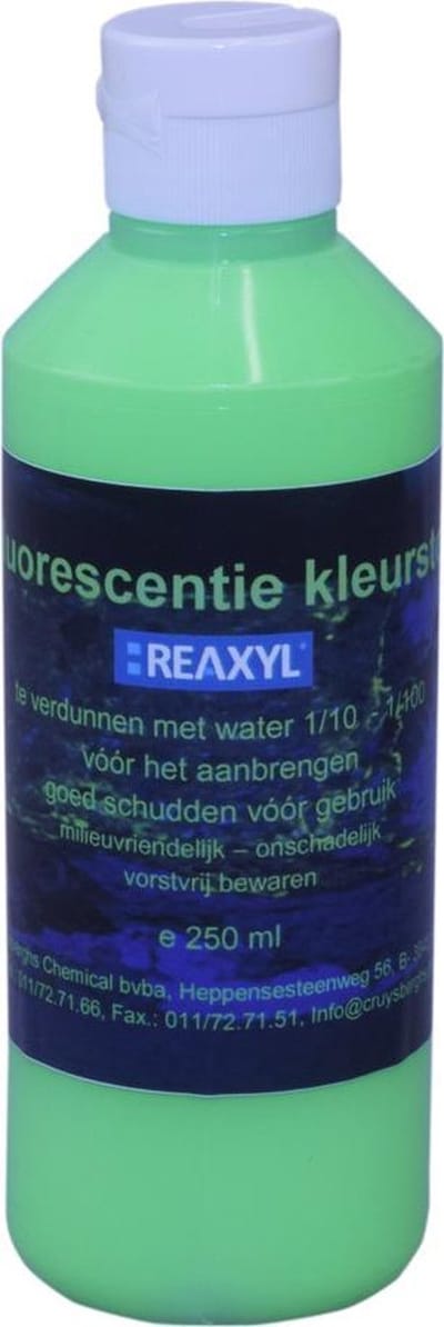 Reaxyl Fluorescentie kleurstof voor lekdetectie 250 ml, groen