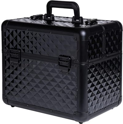 Florixa® Nagellak Koffer - Nagellak - Zwart - 35cm × 25cm × 30cm