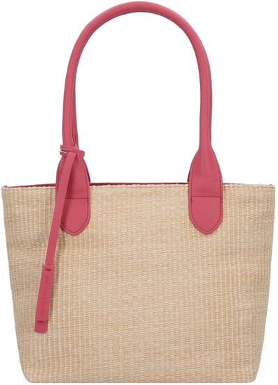 TOM TAILOR Schoudertas Sharon Zip Shopper Berry Beige
