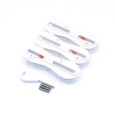 Allecto - Fcs Ii Fin Plug Set - Wit - Voor Surfen en Watersport