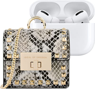 IDEAL OF SWEDEN, Hoesje geschikt voor Apple AirPods Alle Generaties - Zoe Series met Schouderband & Karabijnhaak, Meerkleurig