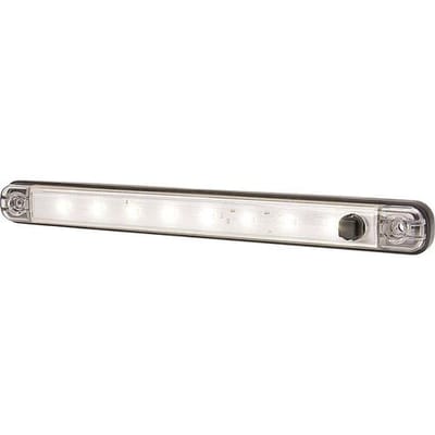 WAS LED-interieurverlichting 728 SWITCH LW10 LED 12 V (b x h x d) 238 x 25 x 10.4 mm Schakelaar