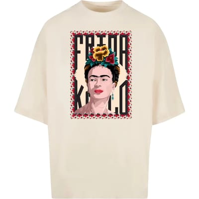 T-shirt Merchcode Frida Kahlo - Frame one Huge