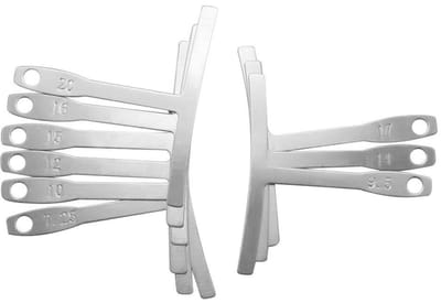 Dailygoods - 9-delige T-liniaalset voor Gitaarreparatie en Metingen