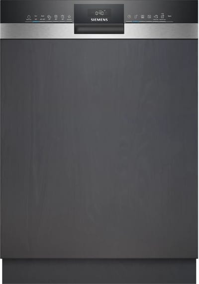 Siemens SN53ES06VE - iQ300 -Vaatwasser - Inbouwvaatwasser -Half intergreerbaar - 60 cm - Home Connect - varioSpeedPlus: Was en droog de vaat tot drie keer sneller