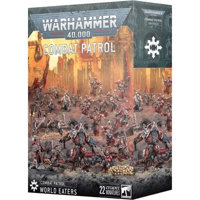 Beeldje Games Workshop Warhammer 40k - Patrouille World Eaters (2025) (x22)