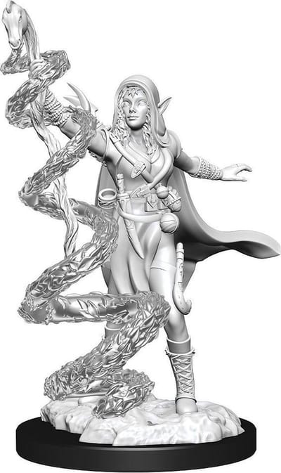Magic the Gathering Miniatures - Joraga Warcaller and Joraga Treespeaker - Miniatuur - Ongeverfd