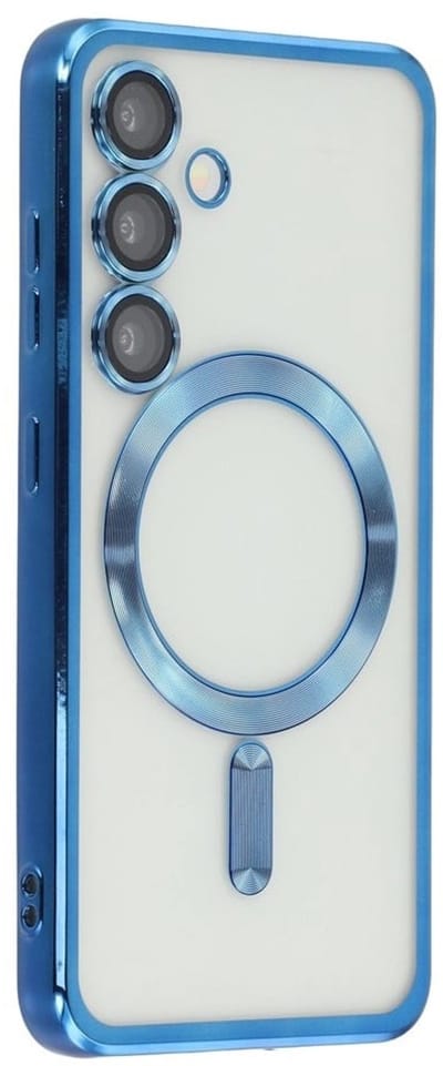 Hoesje Geschikt voor Samsung Galaxy A57 Hoesje Blauw - Geschikt voor MagSafeTelefoonhoesje - soft siliconen Backcover