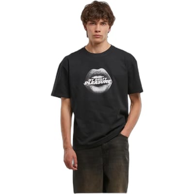 Mister Tee - Off My Lips Oversize Heren Tshirt - XS - Zwart