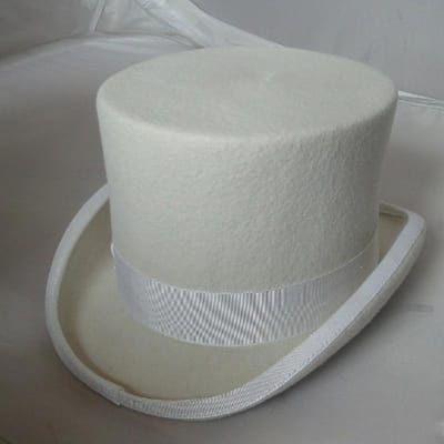 Paarse Hoge Hoed Wol Tovenaarshoed Britse Hoge Top Hoed Cilinder Hoed heren sombrero copa President hoed hoge hoed M 57 gray