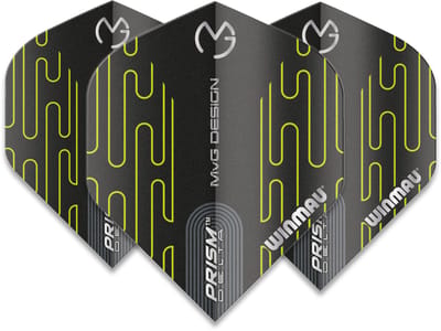 Winmau Prism Delta MVG Black/Green - Dart Flights