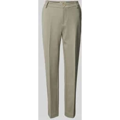 Stoffen broek met paspelzakken, model 'INES'