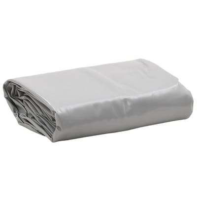 vidaXL - Dekzeil - 650 - g/m² - 5x5 - m - grijs