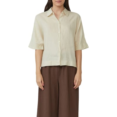 s.Oliver  Blouses Beige Maat: 36 | Overhemden Outlet | Dames | Beige