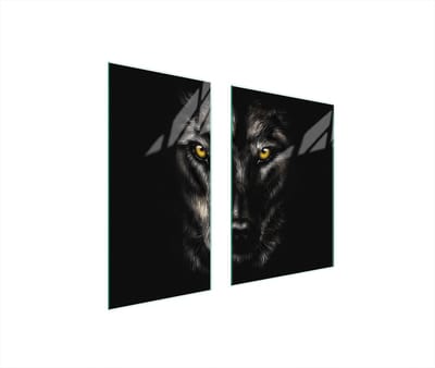 TMK ArtDeko - Snijplank - Beschermplaat - Hartglas - Multicolor
