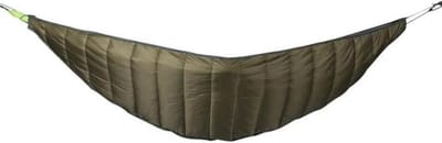 Hangmat Quilt - Onderdeken - Kamperen - Winterwarm - 235cm x 130cm - Groen