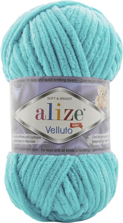 Alize Velluto Wol - Zacht garen voor baby's en textiel - 100% Micropolyester