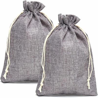 Jute Cadeauzakjes voor Adventskalenders - 17 x 23 cm, 15 Stuks