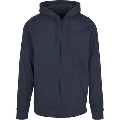 Hooded sweatshirt met rits Build Your Brand Basic