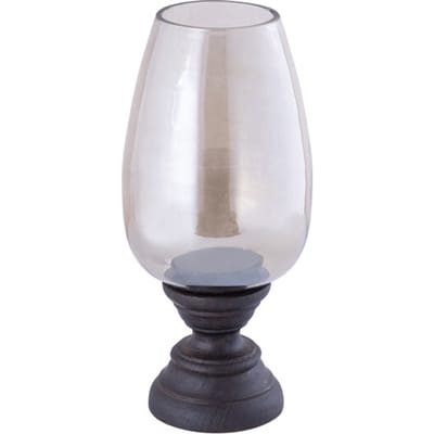 PTMD - Windlicht Qez - Bruin - 20x20x44cm