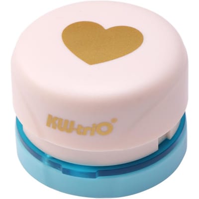 KW-triO Craft Perforator Handgemaakte Scrapbook Papier Puncher Scrapbooking Maganetic Ponsen Crafting Heart-shaped