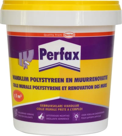 Perfax Muurrenovatie en Polystyreen Wandlijm - 0.925 Kg