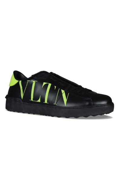 Valentino Garavani Sneakers Open Zwart