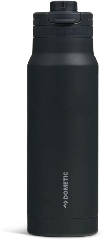Dometic - Chug Bottle 1L Drinkfles - Slate Zwart - Isolerend