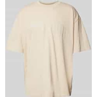 Oversized T-shirt met labelprint, model 'GILFORD'