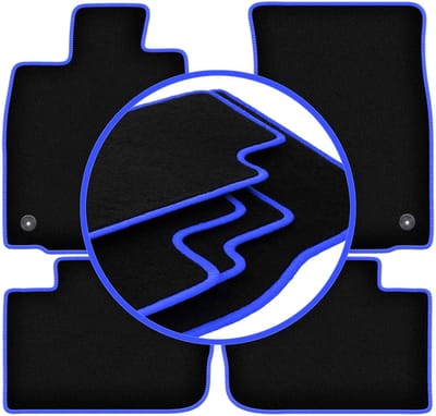 CARLUX-BLUE automatten voor: Lexus IS III sedan (2013-)