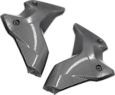 Motorfiets Tankbescherming - Radiator Platen - Motor Beschermen - Duurzaam ABS Kunststof - 1 Set - Watermerk