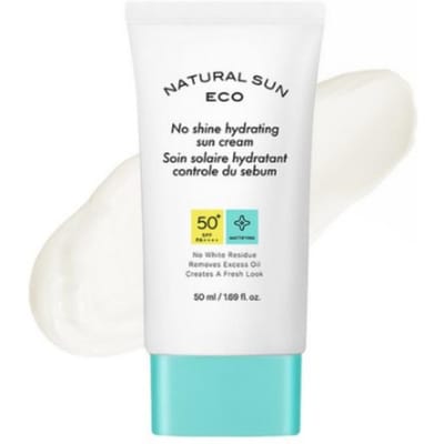 THE FACE SHOP Natural Sun Oil Control Hydraterende Zonnebrandcrème SPF50+ PA+++ 50ml white