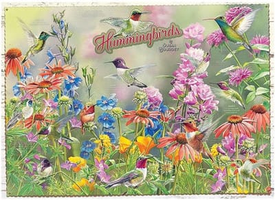 Puzzel 1000 Stukjes met Detaillering van Kolibries - Uitdagend Puzzelplezier