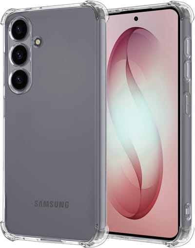 Hoesje - Geschikt voor Samsung Galaxy S26 - Sterk & Shockproof - Siliconen Case - Back Cover - Telefoon Hoes Shock Proof - Transparant