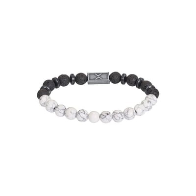 iXXXi Men-Emir-Zilverkleurig-Heren Armband