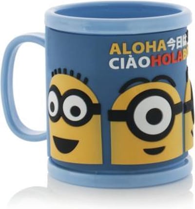 Minions Mok - Rubberen Drinkbeker voor Kinderen - Anti-breekbaar - Geel - Speels Design - BPA-vrij